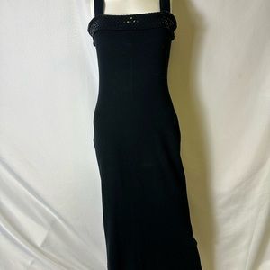 Vintage Adrianna Papell Occasions Black Dress Size PS